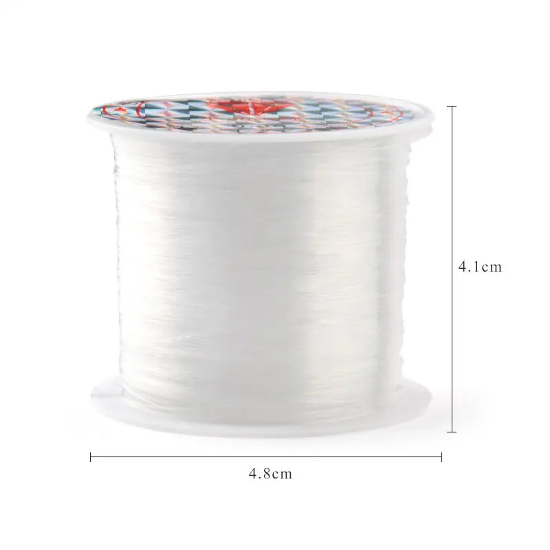 100M Plastic Crystal DIY Beading Fishing Line No Elastic Cord Rope For Jewelry Making Supplies Wire Jeweleri String Thread