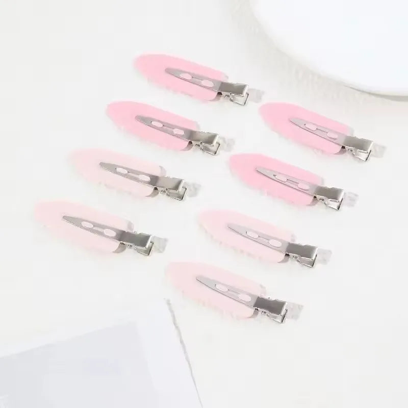 10pcs/set Women Hair Clips Side Bangs Fix FringeBarrette Makeup Tools Female Ladies Girls HeadwearHairpin Hair Accessories