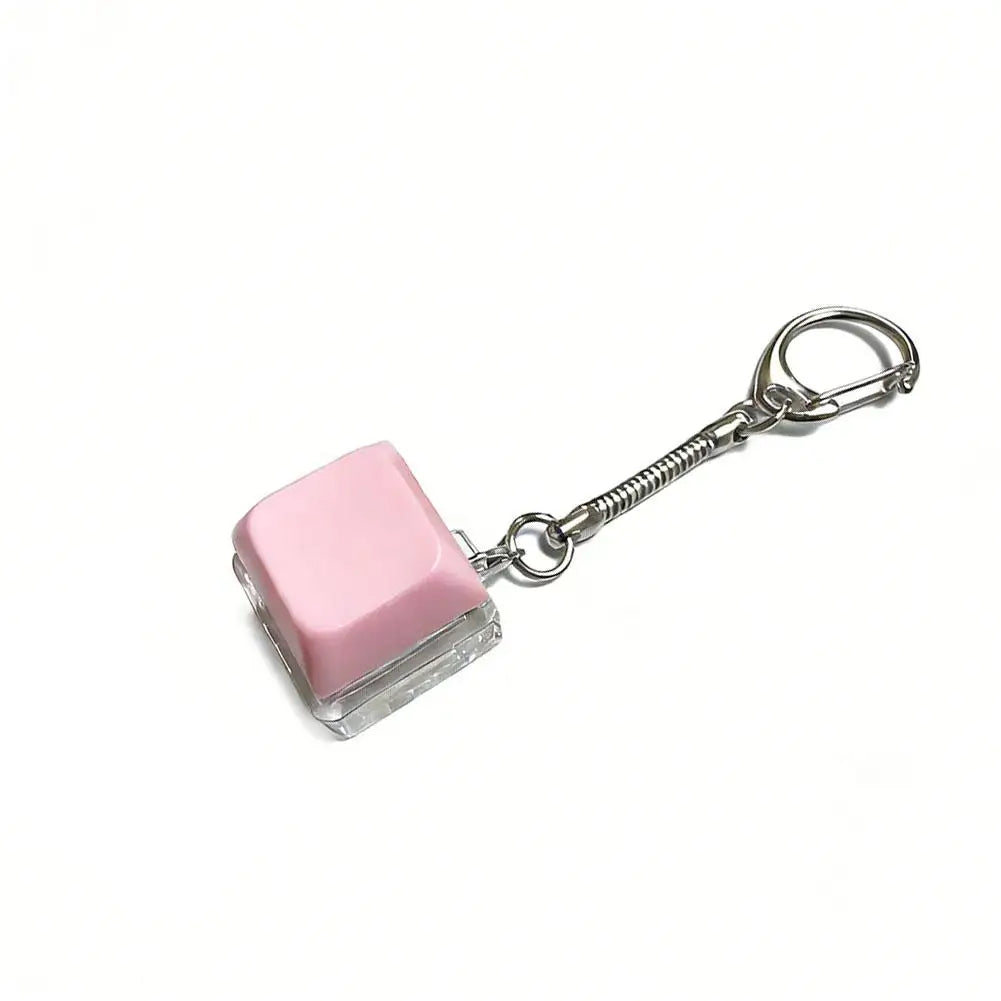 1/4/5/9 Button Keyboard Fidget Clicker Mechanical Keyboard Fidget Keychain For Gifts To Pass The Boring Time (Without LED Light)