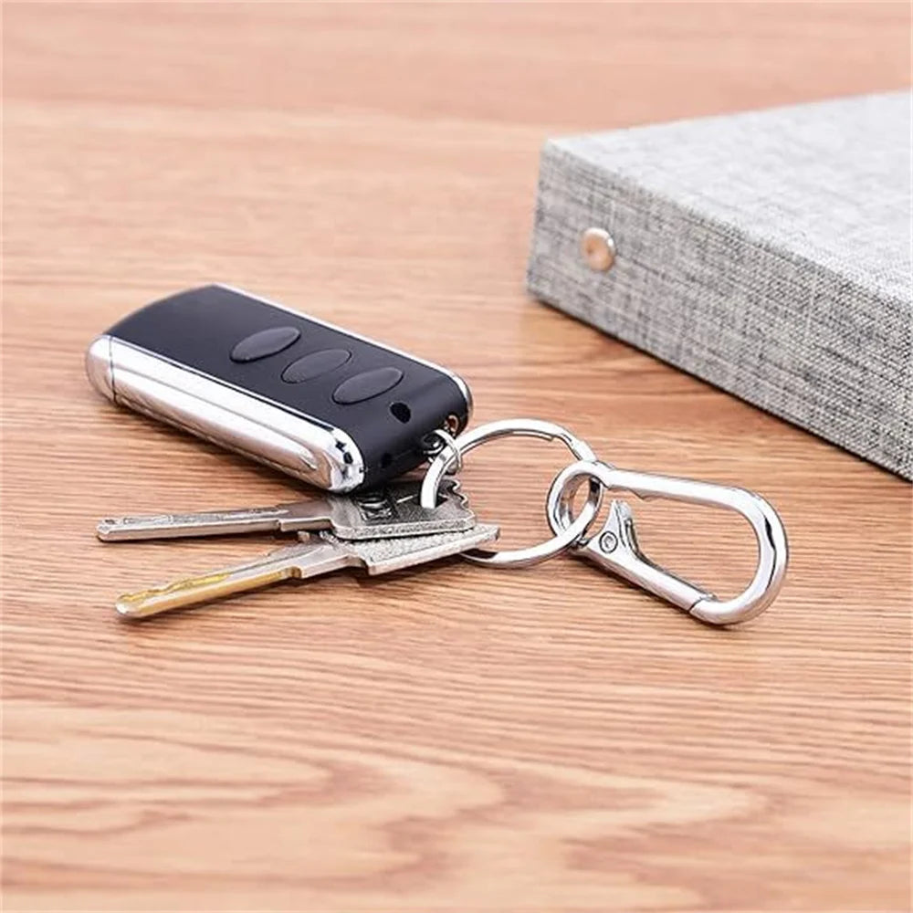 6Pcs Carabiner Clip Keychain Metal Carabiner Shape Key Ring Keyring Key Holder Clips Hook Holder Organizer for Car Keys Finder