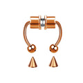 Women Fake Piercing Nose Ring Hoop Septum Non Piercing Nose Clip Rock HipHoop Stainless Steel Magnet Fashion Punk Body Jewelry