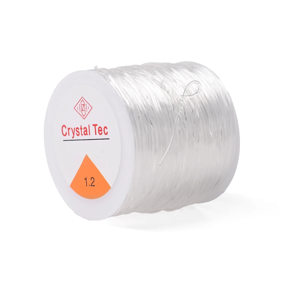 iYOE 0.5-1.5mm Elastic Cord String Transparent Elastic Thread For Jewelry Making Diy Bracelet Necklace Beaded Accessories