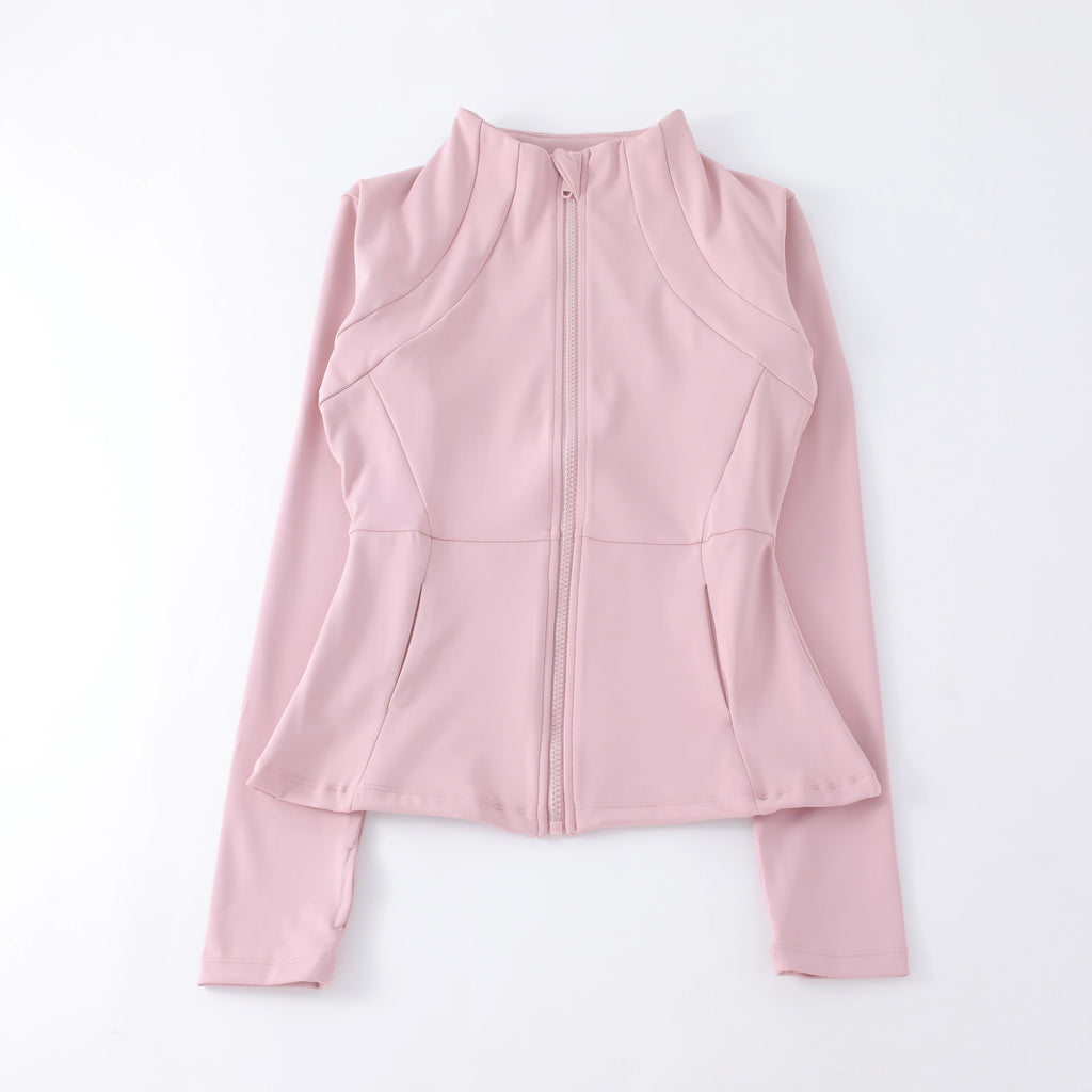 2025 Fitness Clothing Sportswear Tops Ladies Seamless Women Top T Shirt Long Sleeve Yoga Wear Jacket