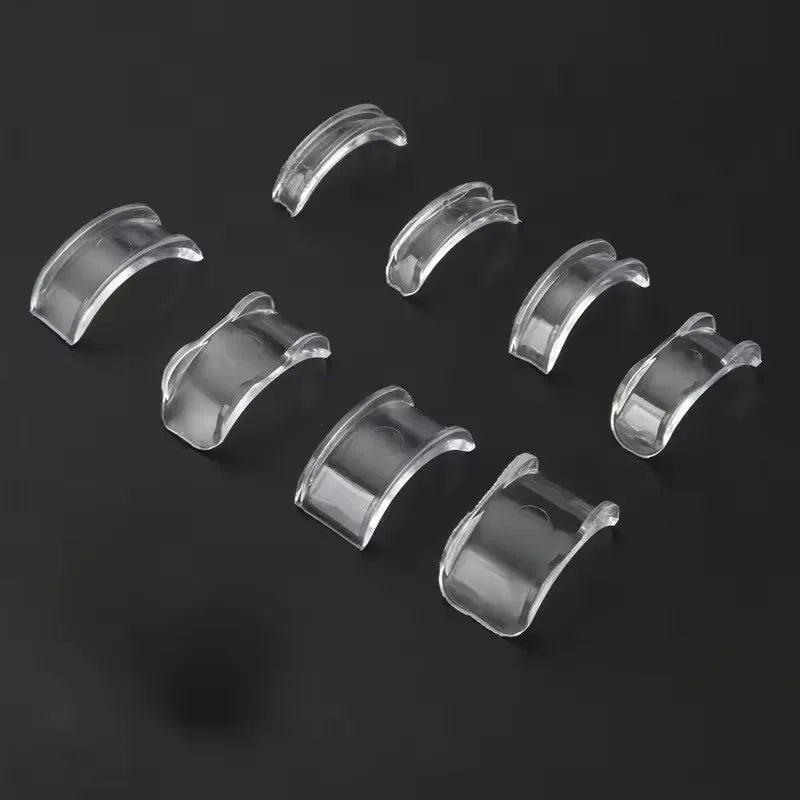 4pcs/lot Transparent Spiral Based Ring Tools Spring Coil Ring Size Adjuster Guard Tightener Reducer Resizing Tool For Jewelry
