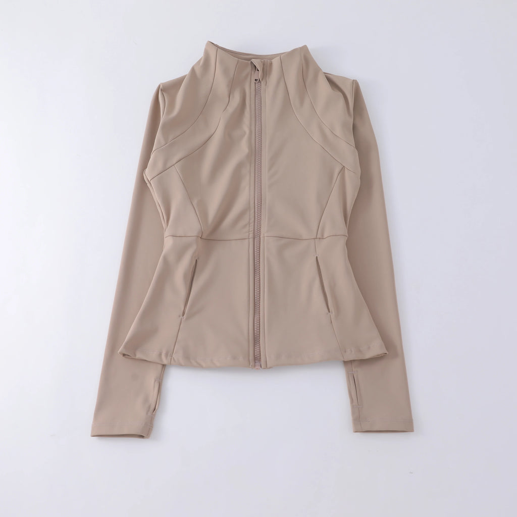 2025 Fitness Clothing Sportswear Tops Ladies Seamless Women Top T Shirt Long Sleeve Yoga Wear Jacket